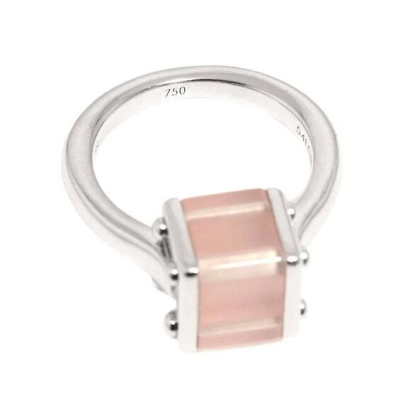 LOUIS VUITTON Bague Quartz Ring 18K WG 750 7.25-7.5(US) 90274805 - Picture 5 of 9